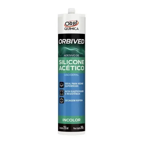 SILICONE ACÉTICO ORBI INCOLOR