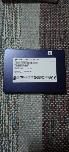 SSD micron 5200 eco 960gb 6gb/s sff (98% saúde)