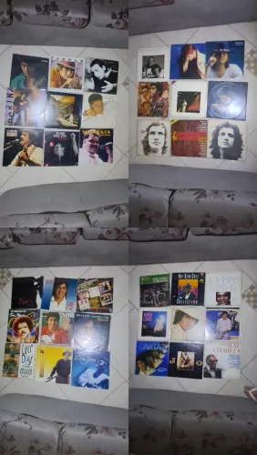 Lote 45 discos de vinil 