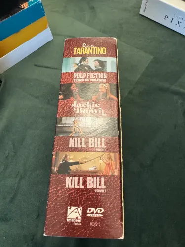 Dvd box especial tarantino - 4 filmes