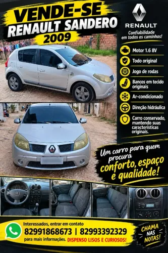 Renault Sandero Expression Hi-flex 1.6 8V 5P 2010