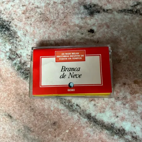 Fita K7/Cassette: A Branca de Neve (Editora Globo)