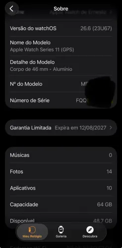 Apple Watch séries 11 46mm