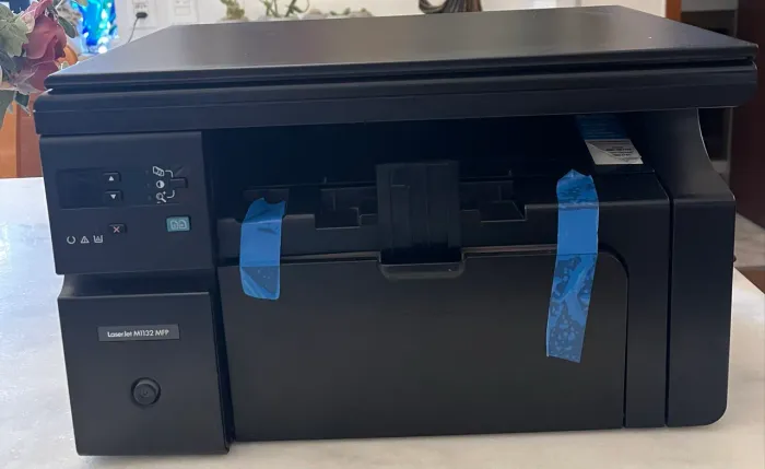 impressora HP LaserJet Pro M1132 MFP multifuncional a laser.