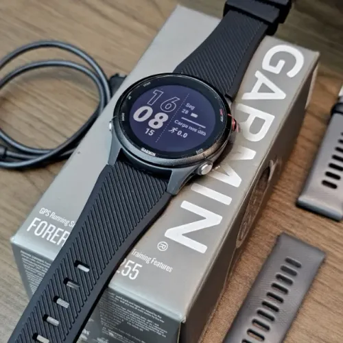 Garmin Forerunner 255 Relógio Smartwatch corrida gps ciclismo esporte