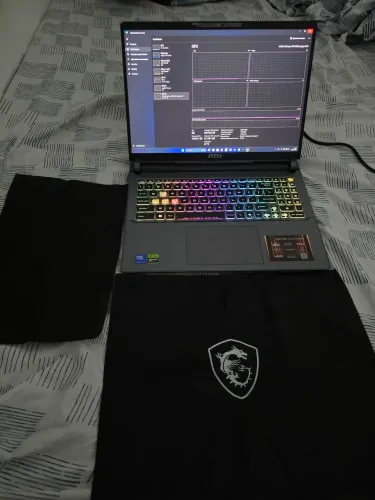 Notebook Gamer MSI Vector 16 HX AI ? RTX 5080 ? Core Ultra 9 ? 32GB RAM ? 5TB SSD M.2