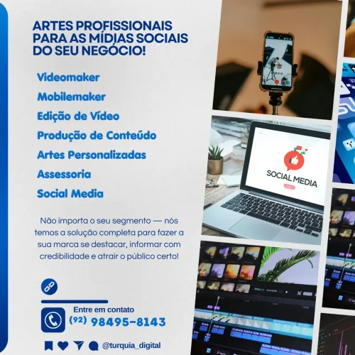 Artes Profissionais e Gestão de Mídias Sociais para o Seu Negócio!