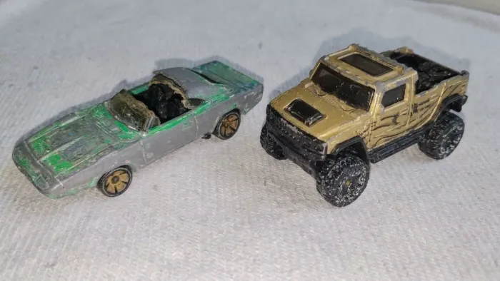 Lote com 10 Carrinhos de Brinquedo Miniatura