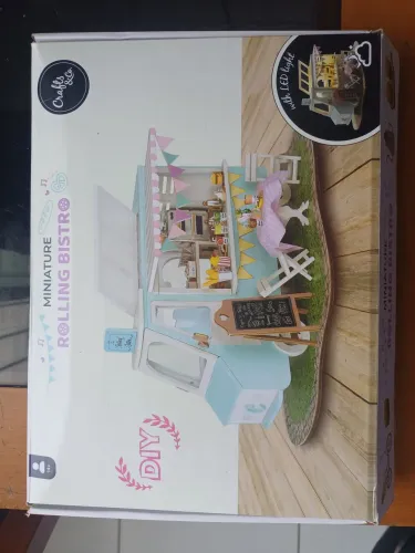 Food Truck em Miniatura com LED
