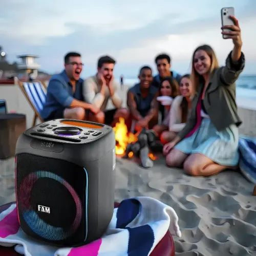 Caixa de Som Fam 600w de Potência