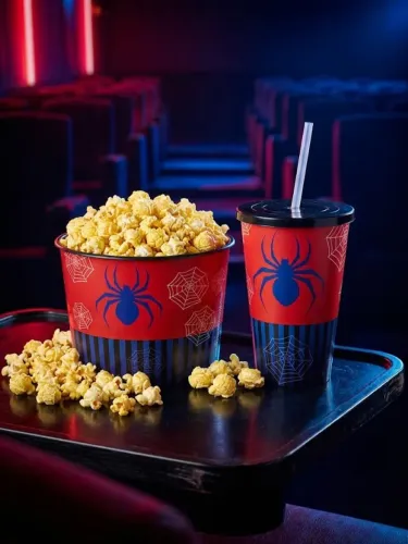 Kit Cinema Homem-Aranha (Balde + Copo)