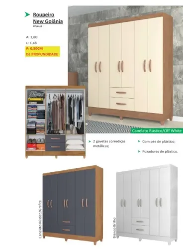 Guarda Roupa solteiro