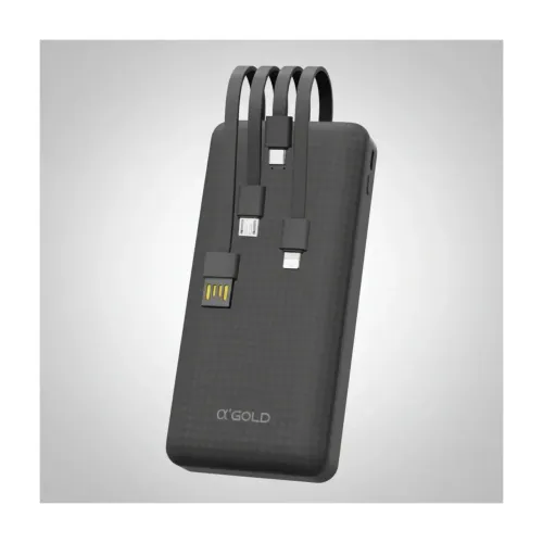 Power Bank 20000mah Carregador Rápido Portátil A Gold!