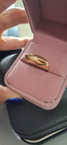 Anel de ouro 18k com diamante