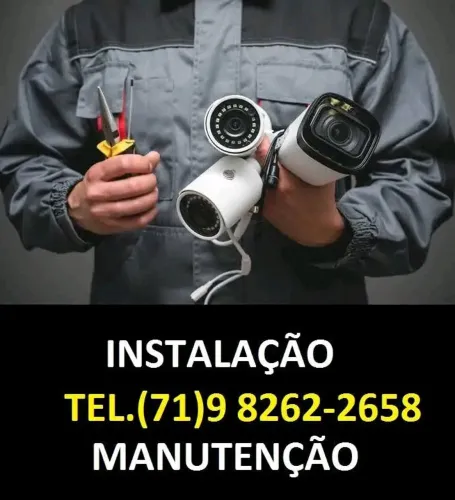 Instalação CFTV Câmeras de Vigilância