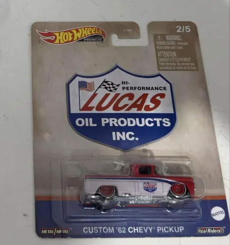 Hot Wheels Premium Custom '62 Chevy Pickup - Lucas Oil