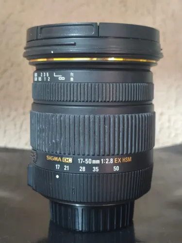 Lente Sigma/Nikon 17-55 EX HSM