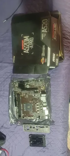 Kit ryzen 5600 + a520m msi 