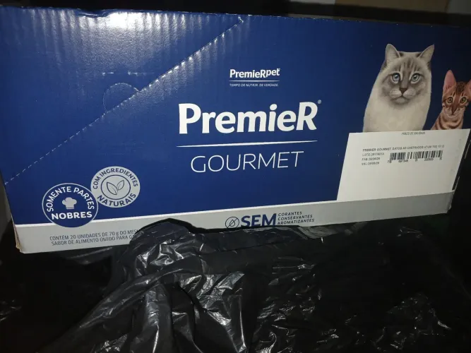 PremieR gournet .Ração para gato