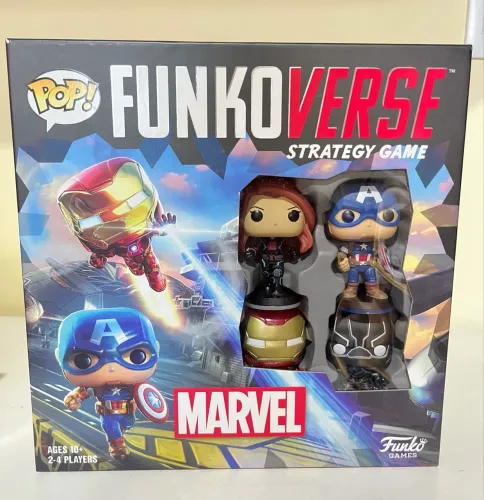 Jogo Funkoverse Marvel Novo e Original.