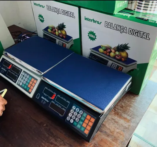 Balança 40 kg com Bateria interna Produto novo com garantia