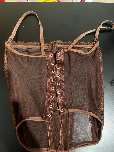 Corselet marrom