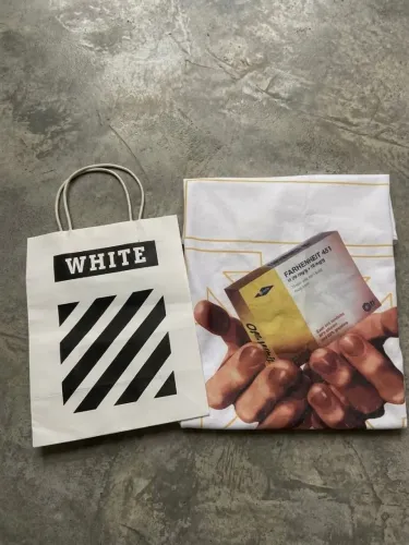 Camiseta Off White 'Fahrenheit 451 Pill'