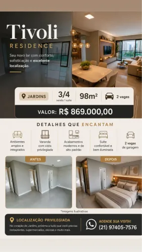 Excelente apartamento finamente reformado
