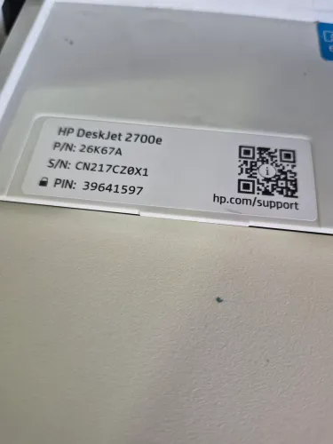 HP DeskJet 2755e (Requer configuração e troca dos cartuchos)