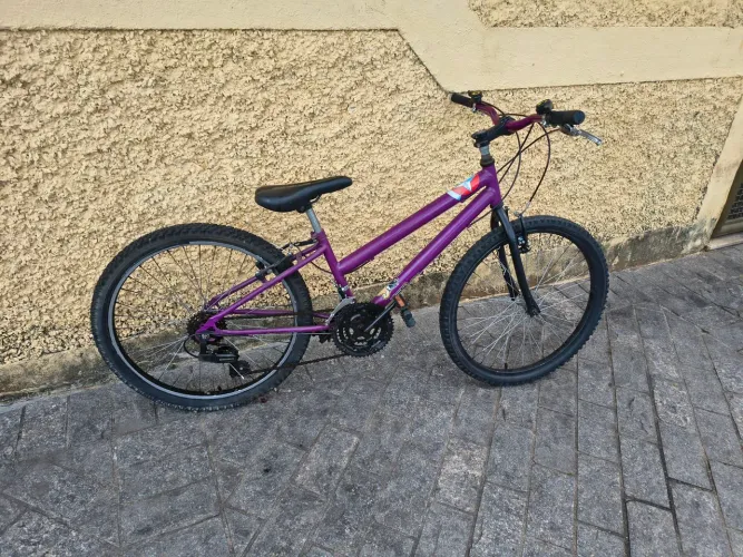 Bike Aro 24 c/ 18 Marchas, Ótimo