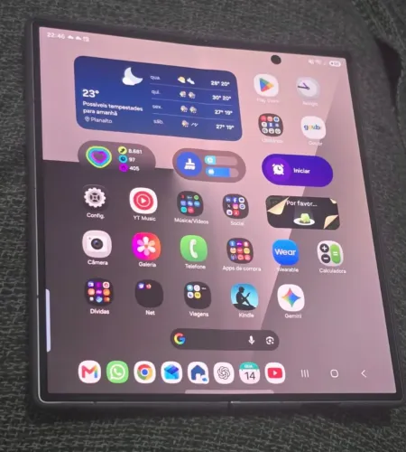 Galaxy Z Fold 7 - 512 GB - Prata - Samsung