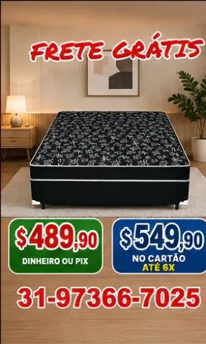 DIRETO DA FÁBRICA / CAMA BOX CASAL EM PROMOÇÃO / ENTREGA GRÁTIS