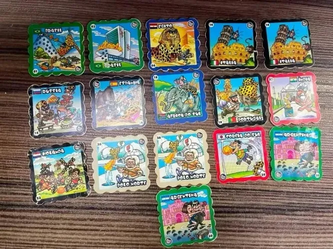 Tazos Elma Chips Cadê Chester Cheetos