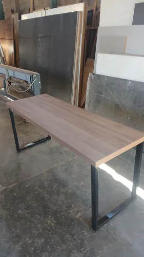 Mesa industrial 1,50 mettos tipo escrivaninha escritório preço promocional só sábado