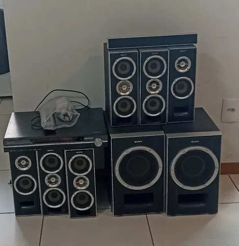 Home Theater Sony Genezi DAV-DZ7T 7.2 - 1.000 W RMS - Completo