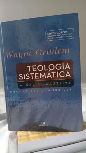 Teologia Sistemática (Wayne Grudem), em excelente estado 