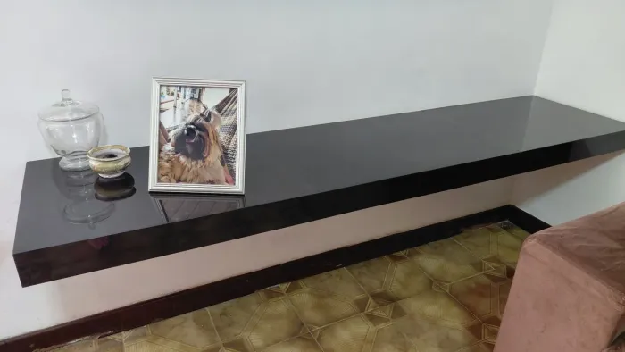 Bancada de Porcelanato Polido - 2,08 x 0,50 m - Excelente Estado