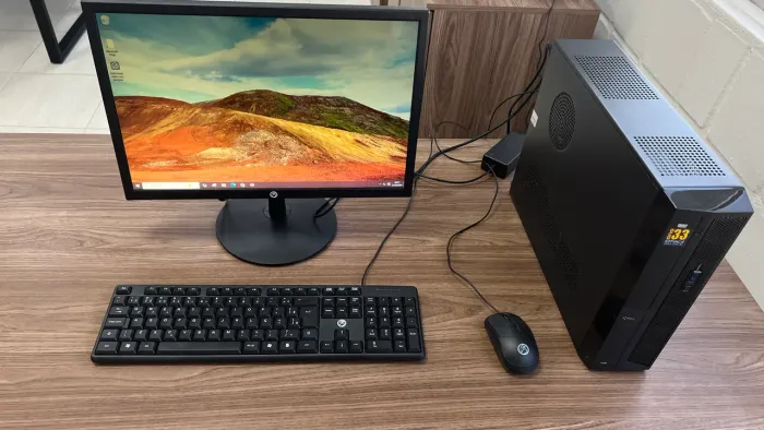 Computador Completo Intel Core i5 + 8GB RAM + SSD 240GB + Monitor 19" (Pronto p/ Uso)