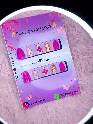 POSTIÇA DE LUXO~PRONTA ENTREGA