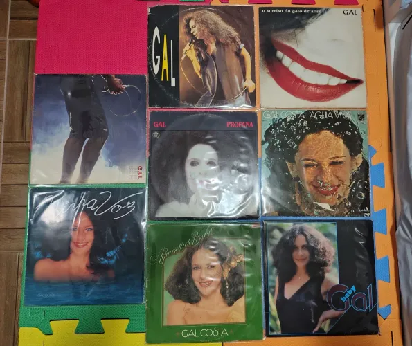8 Discos de Vinil Gal Costa