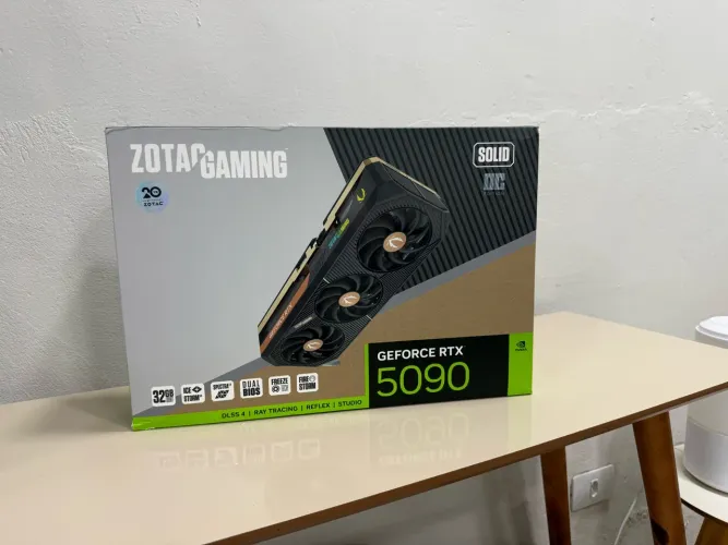Placa De Video Zotac Geforce Rtx 5090 Solid Oc 32gb Na caixa lacrada