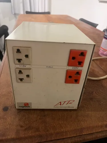 Auto Transformador Ragtech 115 Para 220 E 220 Para 115 Usado