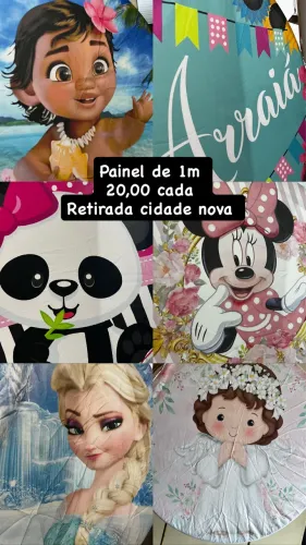 Desapego painel festa