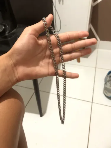 Corrente nova nunca usei
