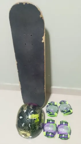 Skate montado profissional Naruto 8.0 abec 7 truck alumínio
