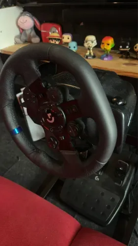 Volante logitech G923 PS5 + SUPORTE (COCKPIT)