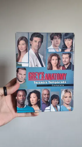 Box DVD Grey's Anatomy (terceira temporada) para colecionador