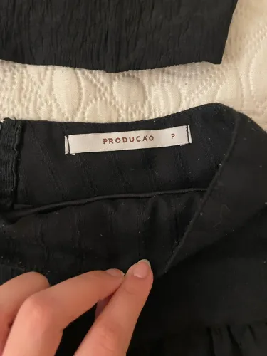 Cropped Zara e Saia Produção P