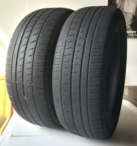 Par de Pneus Aro 15 Pirelli P7 - Para Aproveitamento (Decoração, Artesanato e Outros)