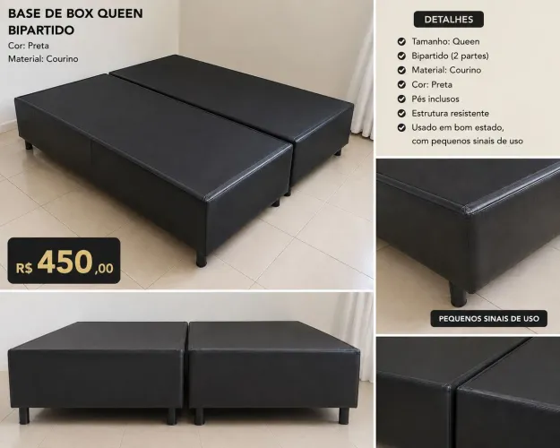 Base Box Cama QUEEN